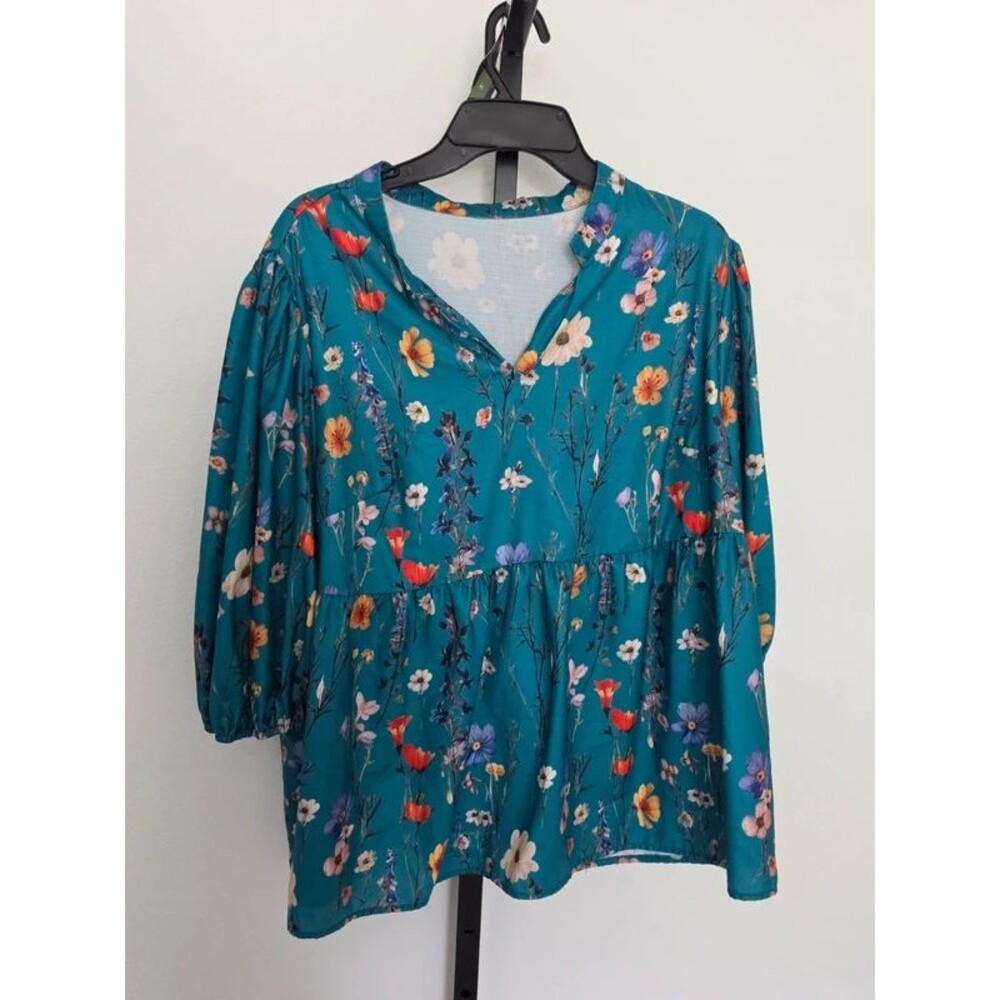 Floral unbranded 2xl blouse